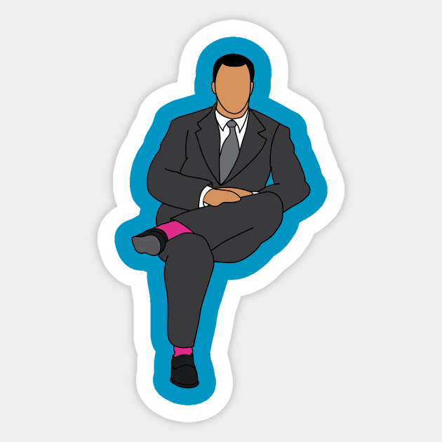 One does want a hint of color Sticker by Harvilar